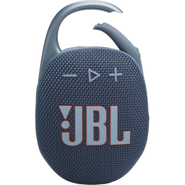 JBL Clip 5 Portable Wireless Bluetooth Speaker, Blue - Certified Refurbished Supply