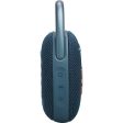 JBL Clip 5 Portable Wireless Bluetooth Speaker, Blue - Certified Refurbished Supply