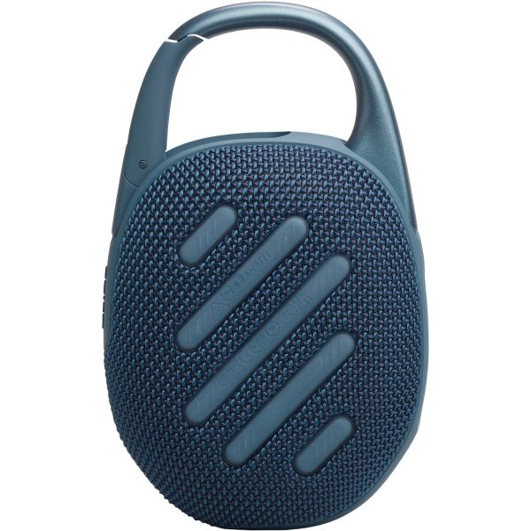 JBL Clip 5 Portable Wireless Bluetooth Speaker, Blue - Certified Refurbished Supply